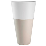 pot tokyo - gris - blanc - d50 h80 - grosfillex pot tokyo - gris - blanc - d50 h80 - grosfillex